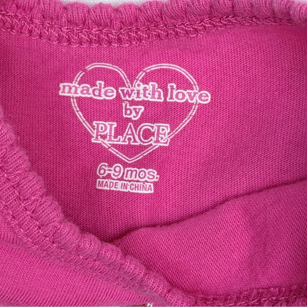 The Children's Place Pink Cupcake Top with Black Polka Dot Pants - Picture 3 of 5